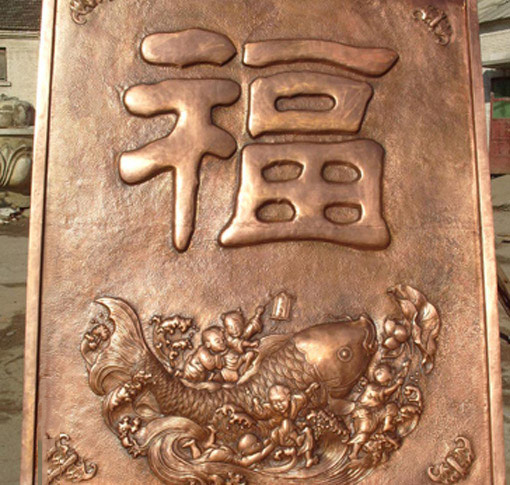 手工銅雕